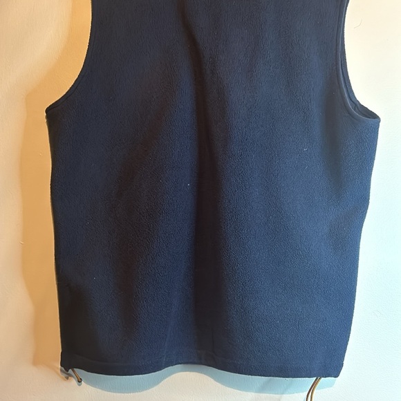 Woolrich Navy Blue Fleece Vest - Picture 15 of 17